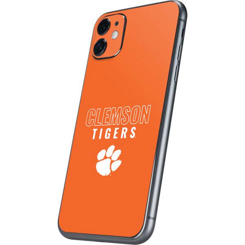 Clemson University Tigers Logo iPhone 11 Skin
